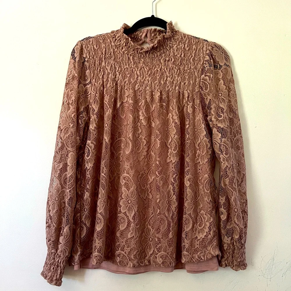 Lace Blouse - Picture 1 of 5